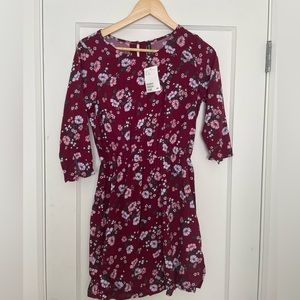 NWT H&M floral dress size 4